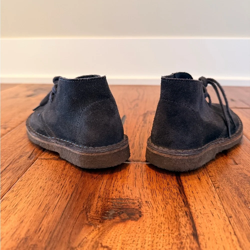 J.Crew Boys Navy Suede Boots - Picture 3 of 5